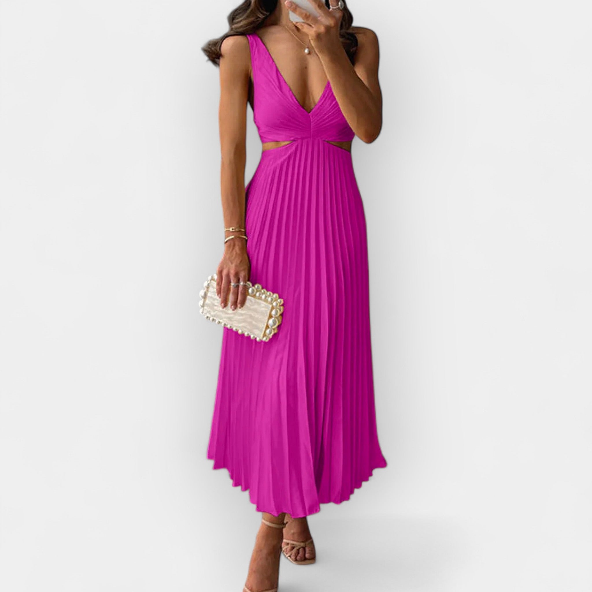 Mila | Midi Dress with Tent Design