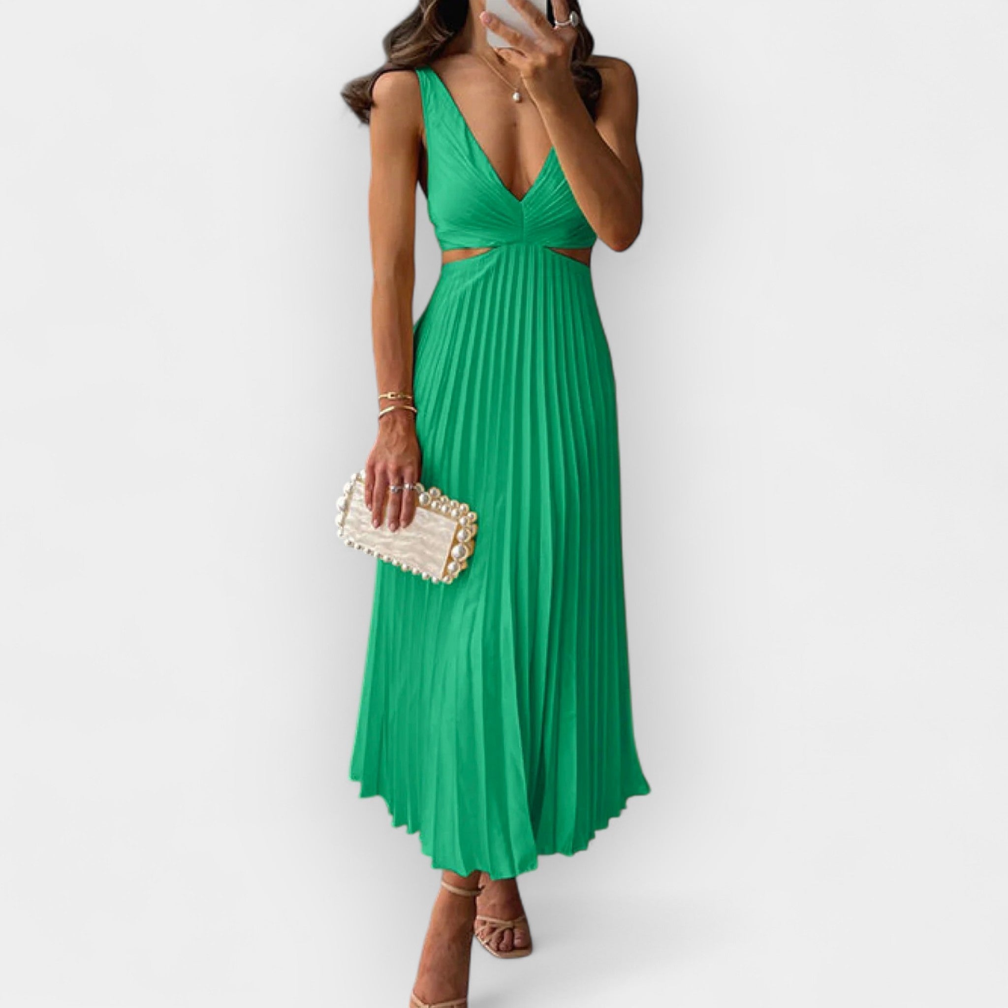 Mila | Midi Dress with Tent Design
