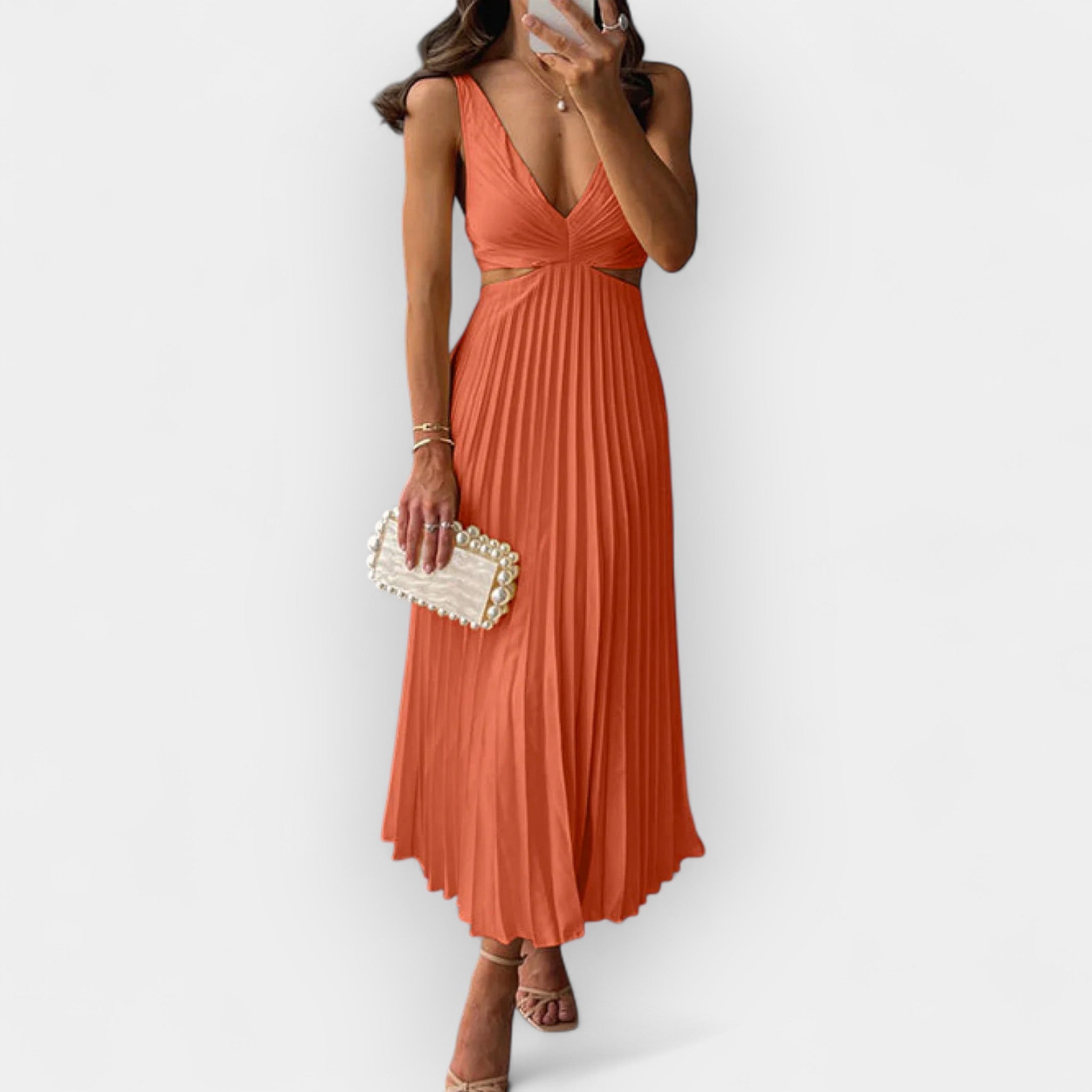 Mila | Midi Dress with Tent Design