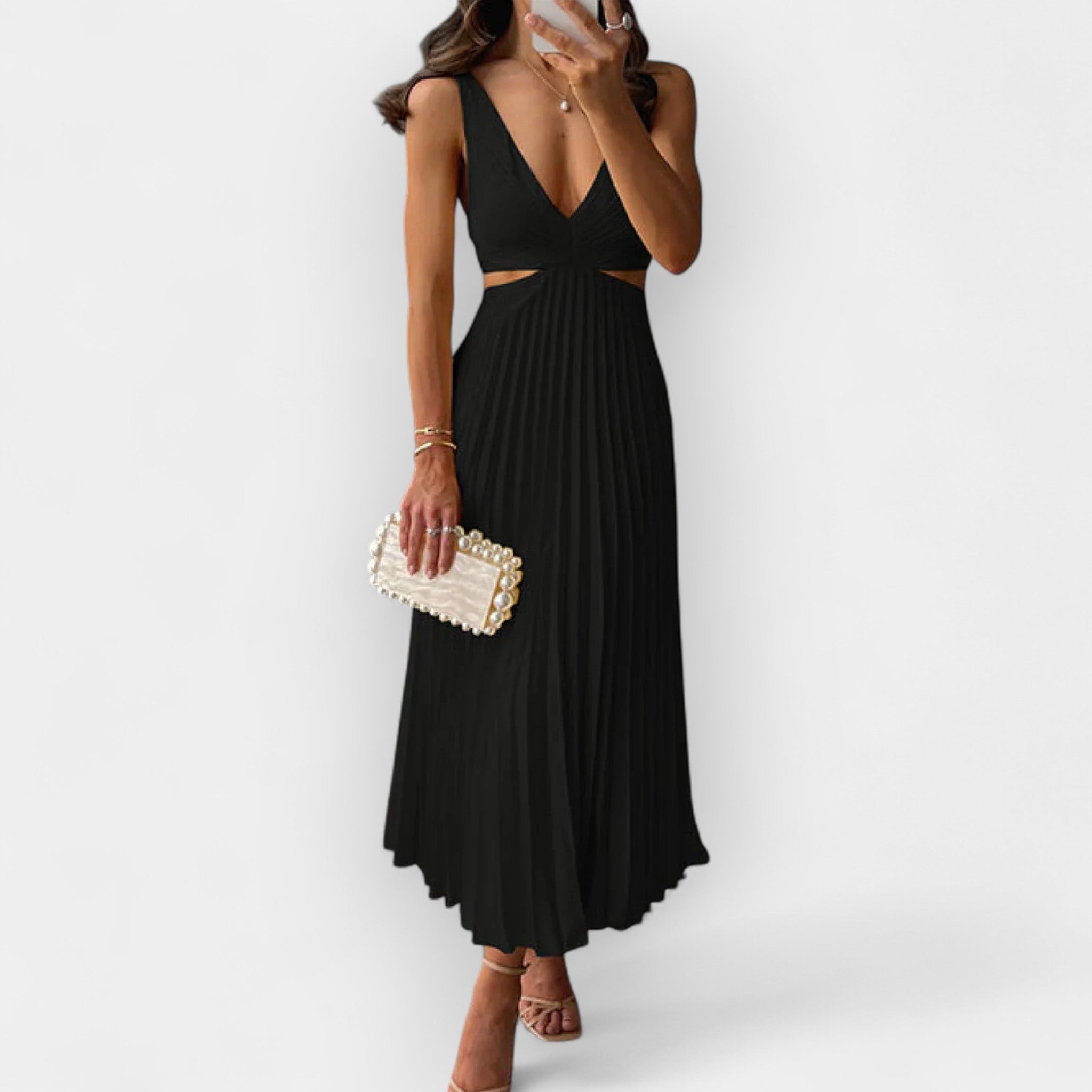 Mila | Midi Dress with Tent Design