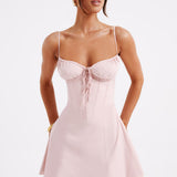 Lacey Mini Dress - Pink