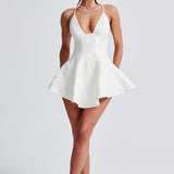 Leila Playsuit - Ivory
