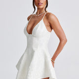 Leila Playsuit - Ivory