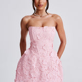 Leona Mini Dress - Pink