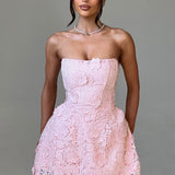 Leona Mini Dress - Pink
