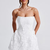 Leona Mini Dress - Ivory
