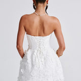 Leona Mini Dress - Ivory