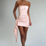 Leoni Mini Dress - Pink