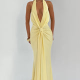 Linette Dress - Lemon