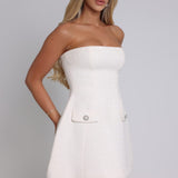Lottie Mini Dress - Ivory
