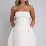Lottie Mini Dress - Ivory