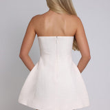 Lottie Mini Dress - Ivory