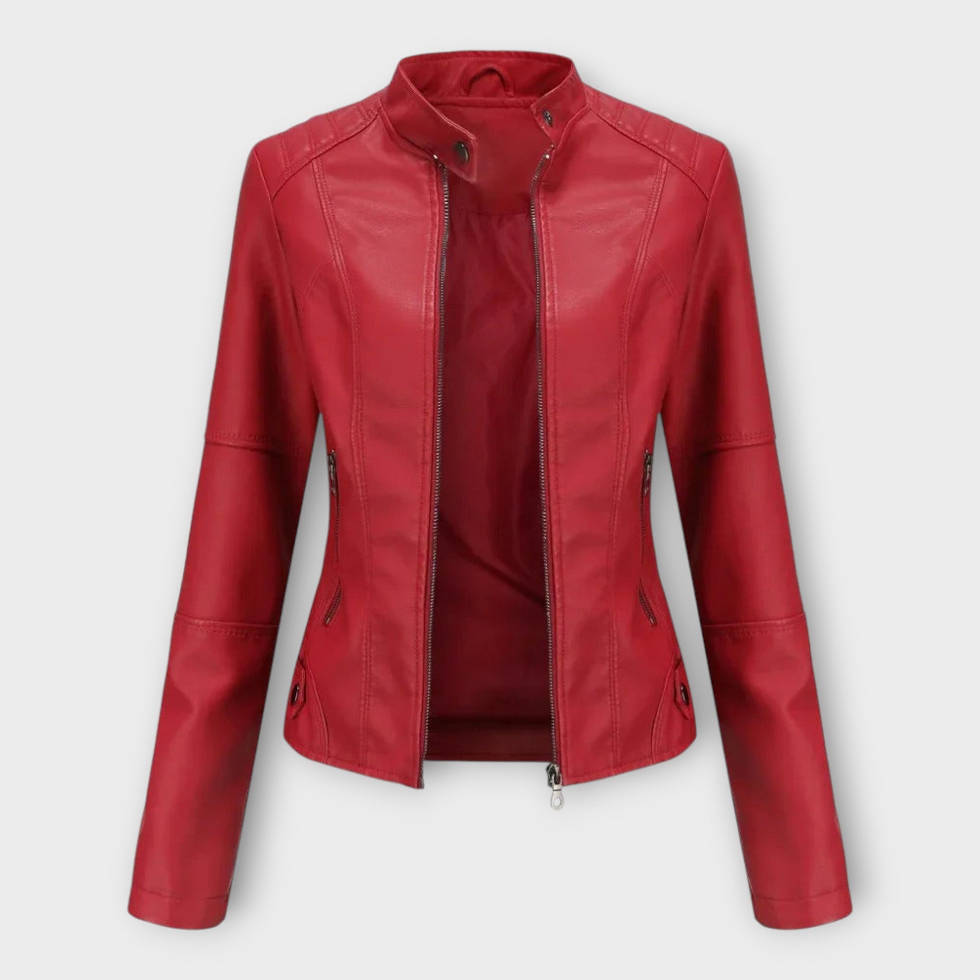 Külli | Modern vonalvezetésű, időtlen stílusú elegáns bőrdzseki