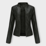Külli | Modern vonalvezetésű, időtlen stílusú elegáns bőrdzseki