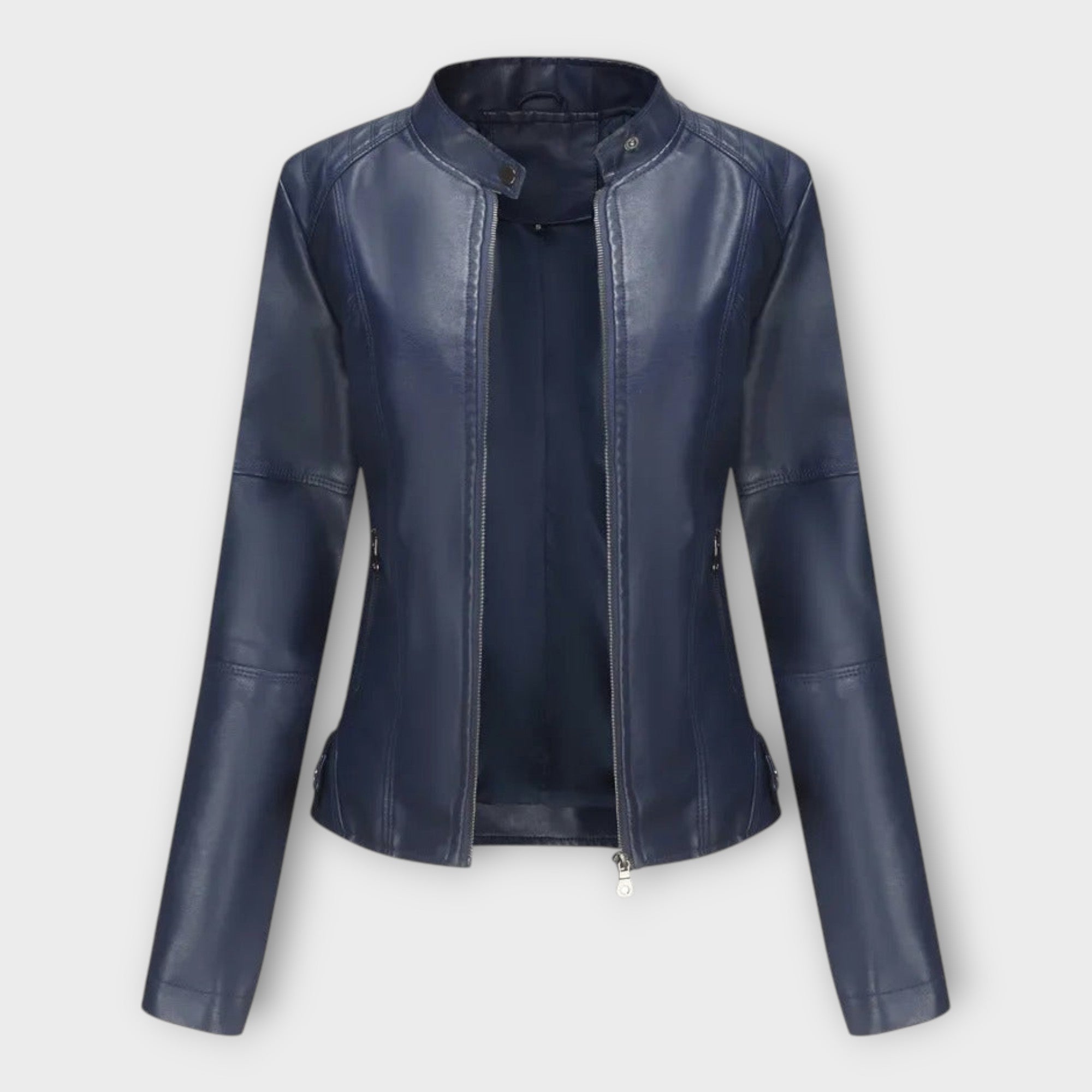 Külli | Modern vonalvezetésű, időtlen stílusú elegáns bőrdzseki