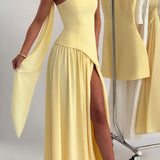 Maliyah Citrom Maxi Dress