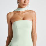 Maliyah Mint Green Maxi Dress