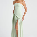 Maliyah Mint Green Maxi Dress