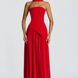 Maliyah Red Maxi Dress