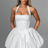 Maricia Mini Dress - Ivory