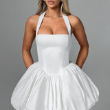 Maricia Mini Dress - Ivory