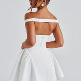 Marla Mini Dress - Ivory