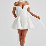 Marla Mini Dress - Ivory