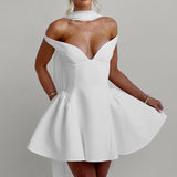 Marla Mini Dress - Ivory