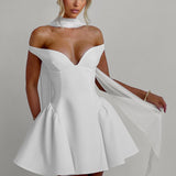 Marla Mini Dress - Ivory