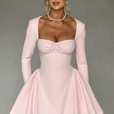 Megan Mini Dress - Pink