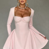 Megan Mini Dress - Pink