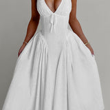 Monroe Midi Dress - Ivory
