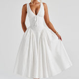 Monroe Midi Dress - Ivory