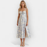 Gabriela | Midi Dress with Lacing