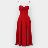 Gabriela | Midi Dress with Lacing