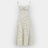 Gabriela | Midi Dress with Lacing