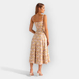 Gabriela | Midi Dress with Lacing