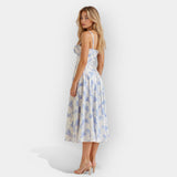 Gabriela | Midi Dress with Lacing