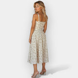 Gabriela | Midi Dress with Lacing