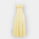 Gabriela | Midi Dress with Lacing