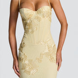 Nefertiti Citrom Maxi Dress