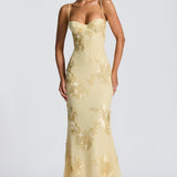 Nefertiti Citrom Maxi Dress