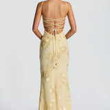 Nefertiti Citrom Maxi Dress