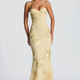 Nefertiti Citrom Maxi Dress