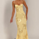 Nefertiti Citrom Maxi Dress