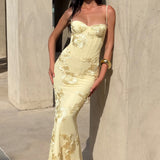 Nefertiti Citrom Maxi Dress