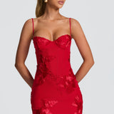 Nefertiti Mini Dress - Red