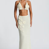 Nerida Maxi Skirt - Ivory