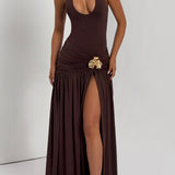 Odele Bodysuit - Plum Brown