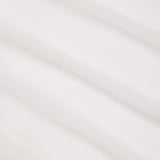 White Cowl-Neck Mini Dress